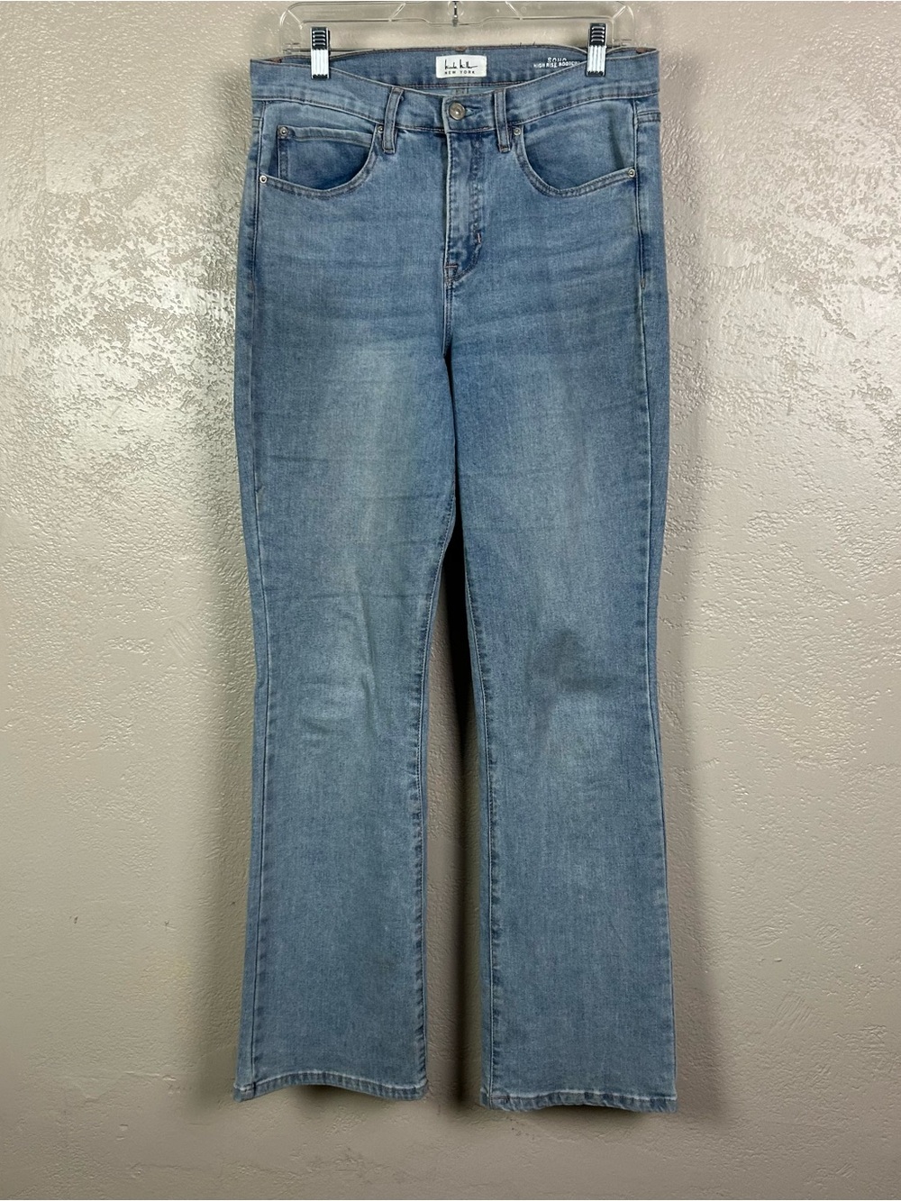 Nicole Miller Light Blue Bootcut Jeans